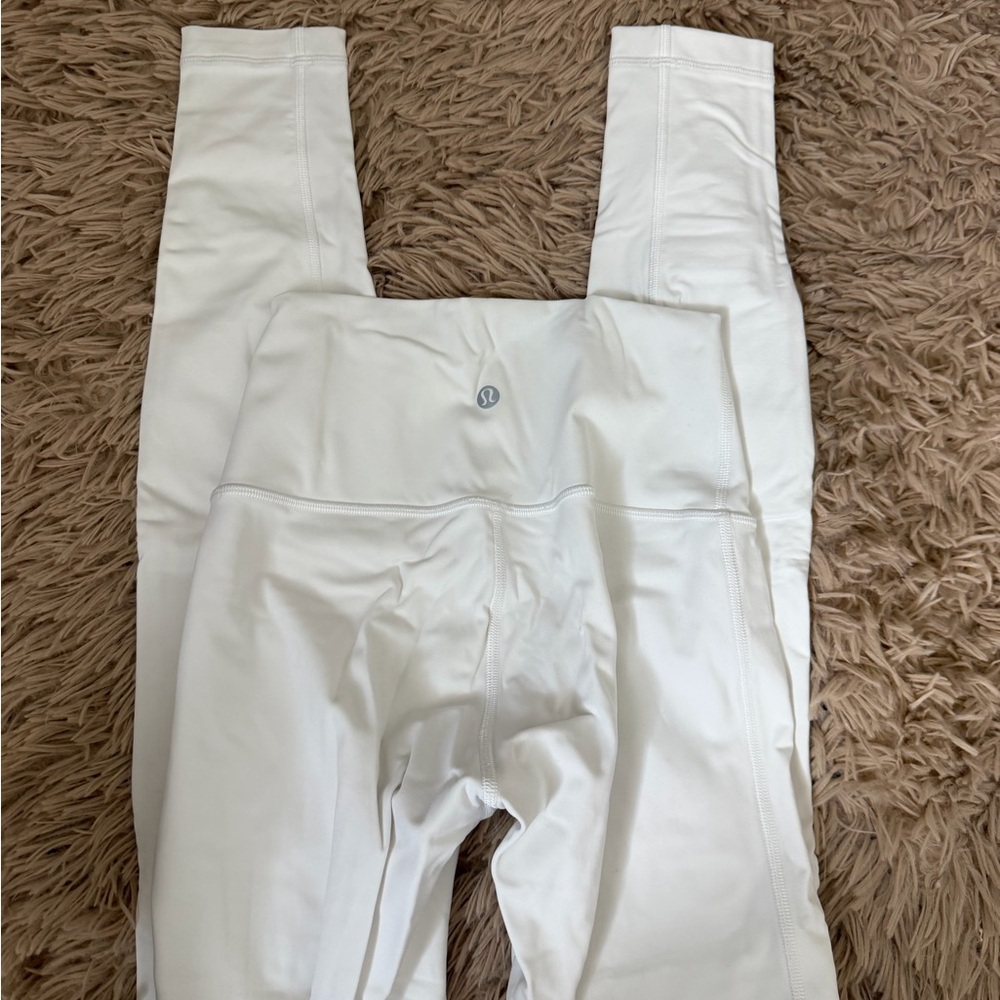 Lululemon NWT Wunder Under HR 28” FLux White